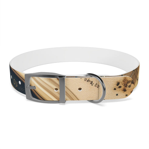 Wanderlust Dog Collar: Vintage Maps