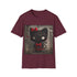 Kuromi Hello Kitty magical tee in charcoal, regular fit cotton t-shirt.