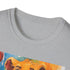 Playful young Simba charcoal t-shirt cotton regular fit crew neck design
