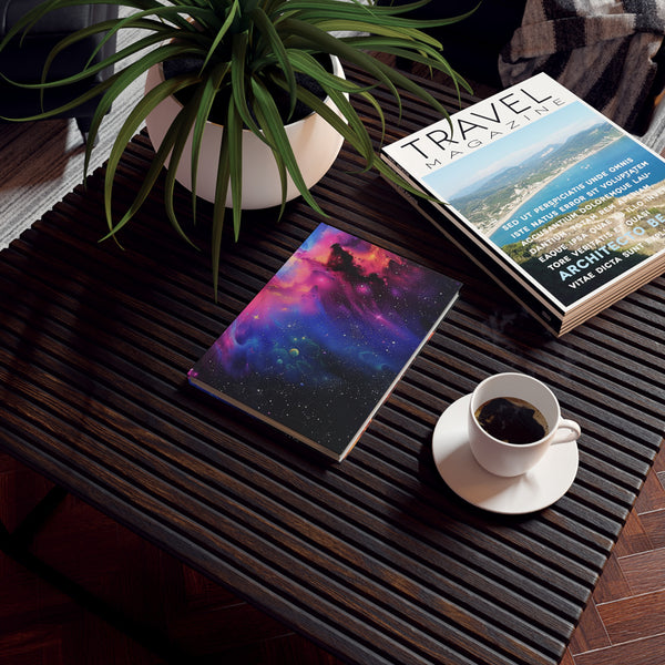 Interstellar Neon: A Galactic Adventure | Journals | Back to School, Desk, Hardcover, Home & Living, Journals, Journals & Notebooks, Paper | Prints with Passion