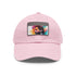 Vibrant neon Bradley Cooper watercolor cap with white/light brown patch.