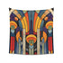 Abstract Art Deco Tapestry: Timeless Elegance in Geometric Patterns - Perfect Vintage Decor