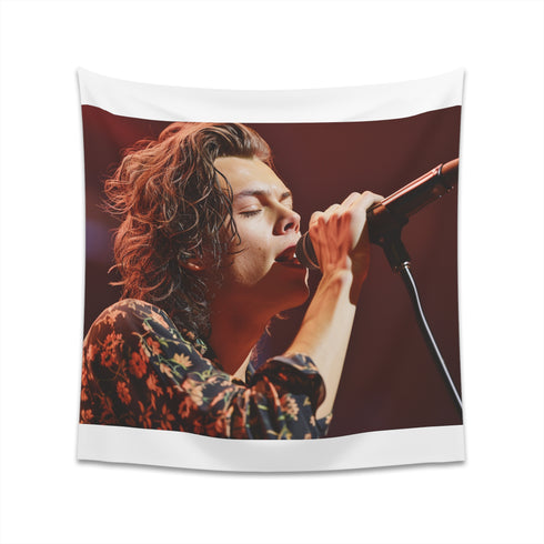 Harry Styles Live Concert Tapestry | High-Quality & Stylish | Perfect Gift | Available in 2 Sizes | Shop Now!