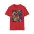 Legendary Magic Johnson Charcoal Cotton T-Shirt with Showtime Portrait Graphic