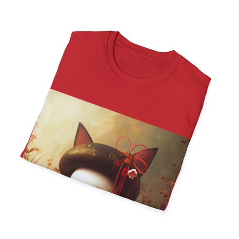 Kuromi Hello Kitty Tee in Charcoal, Regular Fit, DTG Print