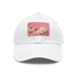 Autumn Bliss Patterned Baseball Cap with White Light Brown Rectangle Patch