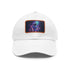 Space-inspired Galactic Explorer Cap in white with light brown patch.