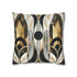 Art Deco Abstract Pillow Case - Elevate bedroom decor with vibrant colors and intricate designs
