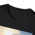Charcoal crew neck cotton T-shirt with Antarctic expedition graphic