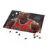 Jordan basketball puzzle with iconic Bulls jersey image for fans.