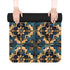 Artisan tile patterned rubber yoga mat for all levels.