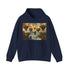 Surreal Navy Unisex Hoodie - Float Among Unknown Horizons & Imagination