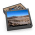 Vibrant desert oasis jigsaw puzzle captures Atacama Desert beauty.