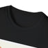 Charcoal cartoon cat T-Shirt with playful design and expressive eyes.