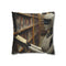 Robot Librarian in Digital Archives Double-Sided Square Cushion Cover