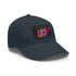 Vibrant neon baseball cap with light brown patch - Atomic Dreams