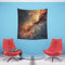 Cosmic Symphony: A Galaxy Tapestry | Wall Tapestry | All Over Print, AOP, Decor, Halloween, Home & Living, Home Decor, Indoor, Spring Essentials, Sublimation, Tapestry | Prints with Passion