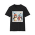 Waddle in Style: Penguins with Winter Flair | T-Shirt | DTG, Men's Clothing, Regular fit, T-Shirts, Unisex, Women's Clothing | Prints with Passion