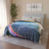 Dream Bubble Drifting over the Earthsola Plush Fleece Throw Blanket