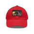 Iron Man Shades Snapback Cap in White with Light Brown Patch