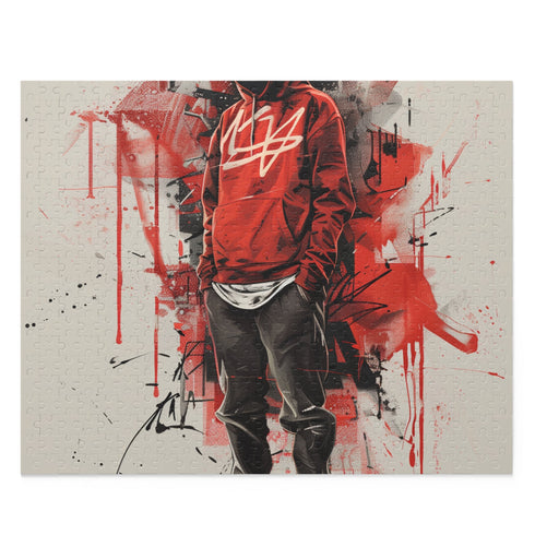 Urban Typography Jigsaw Puzzle