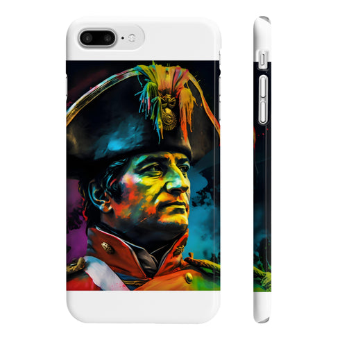 Neon Emperor Napoleon Slim Glossy Phone Case for iPhone 7/8 Plus