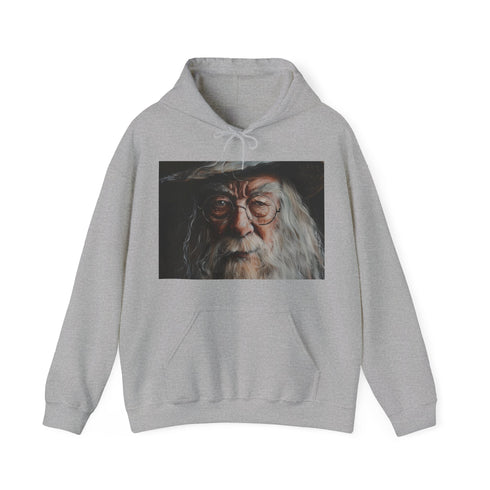 Wise Wizards Canvas Hoodie in Navy - Men's and Women's Regular Fit