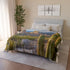 Cactus Shaped Like Ancient Ruins Plush Fleece Throw Blanket