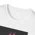 Giraffe illustration on charcoal tee, 100% cotton, crew neck, regular fit.