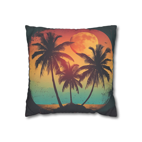 Sunset Paradise Pillowcase | Pillow Cases | All Over Print, AOP, Bed, Bedding, Home & Living, Indoor, Pillow Case, Pillow Covers, Pillows & Covers, Sublimation | Prints with Passion