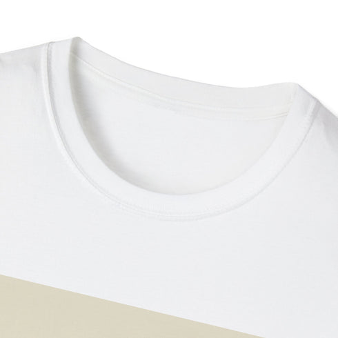 Minimalist charcoal t-shirt with sunrise mountain design.