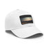 Desert Dreamer Full Moon Baseball Cap in White with Light Brown Patch