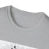 Hand-drawn lighthouse charcoal t-shirt with crew neck in breathable cotton fabric