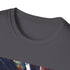 Watercolor New York Subway T-shirt in White, Size M, Cotton.