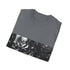 Charcoal cotton t-shirt with Gotham City graphic and regular fit design