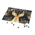 Mythical jackalope pattern puzzle, perfect for fantasy enthusiasts and puzzlers.