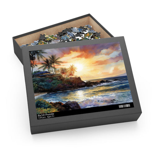 Hawaii Beach Paradise Jigsaw Puzzle | Puzzle | Back-to-School, Fall Picks, Games, Holiday Picks, Home & Living, Puzzles, TikTok, Valentines Day, Valentines Day Picks | Prints with Passion