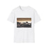 Charcoal cotton T-shirt with Aston Martin racing graphic regular fit crew neck