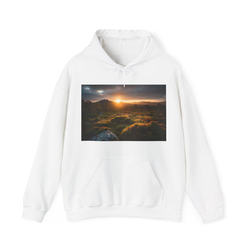 Tasmanian Wilderness Hoodie in Navy for Men and Women.