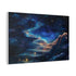 Path of Stars Leading to a Giant Hand Stretched Canvas Wall Art