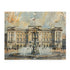 Watercolor puzzle featuring Buckingham Palace, perfect for history buffs and collectors.