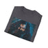 Charcoal cotton T-shirt featuring a vibrant Rubeus Hagrid portrait