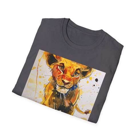 Simba Lion King T-Shirt in Charcoal for Men and Women