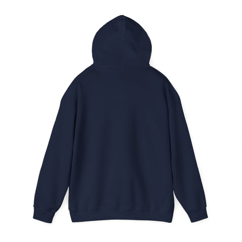 "Adorable navy cat hoodie for fun-filled catventures and playful days"
