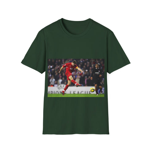 Legendary FF6 Realm Shirt in Charcoal, Crew Neck, Regular Fit.