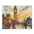 Big Ben Watercolor Puzzle - Piece together iconic London landmark with stunning cityscape scene