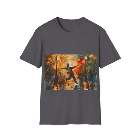 Rainbow Rhapsody Gene Kelly Tee T-Shirt Charcoal S Iconic Hollywood.