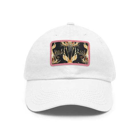 Stylish Lucky Jackalope Baseball Cap with mythical creature pattern.