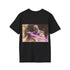 Master Windus Purple Saber Tee Charcoal Cotton Crew Neck Regular Fit.