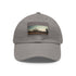 Angkor Wat Tribute Cap in White with Light Brown Patch
